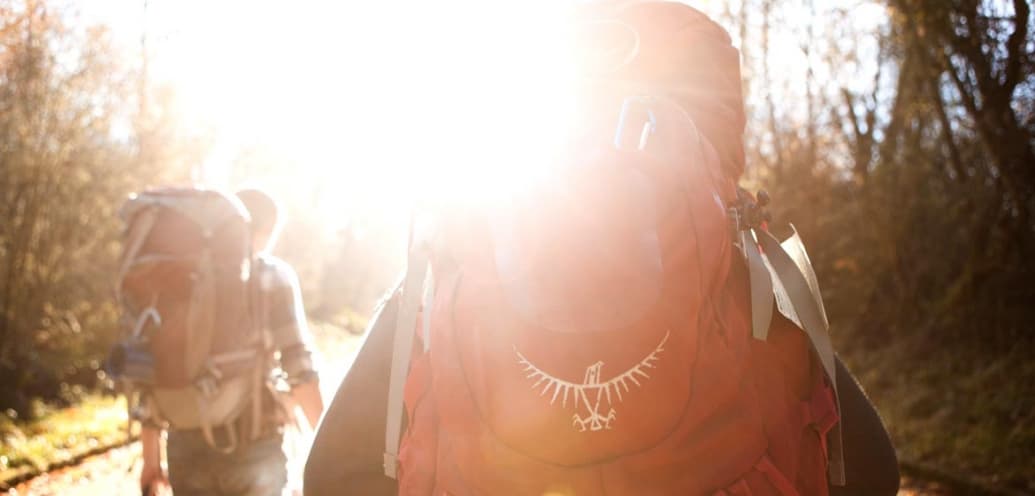 SPU students backpacking