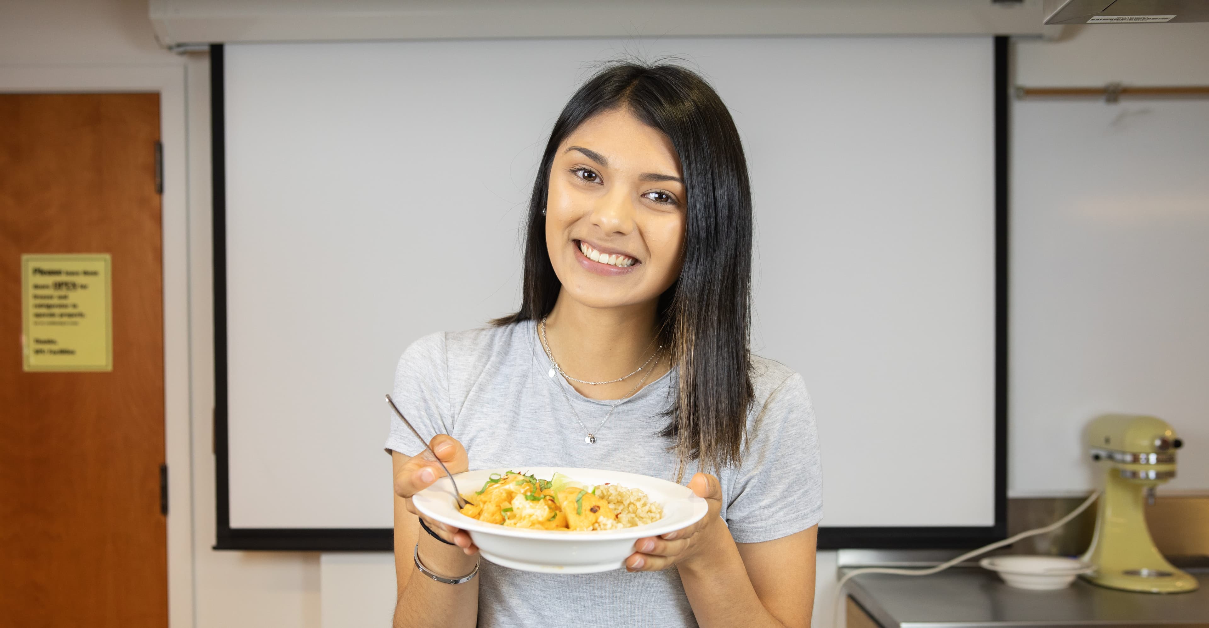 Meet Dietetics major and vegan food blogger Taavi Moore