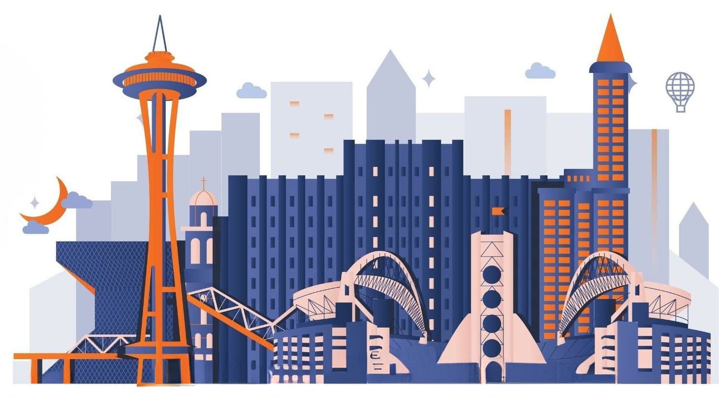 seattle illustration