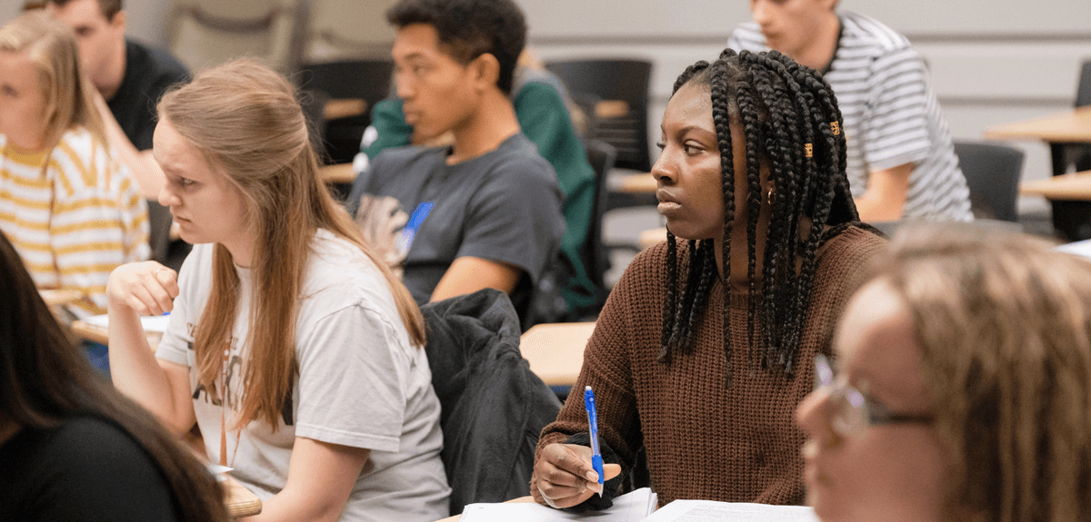 Students in classroom