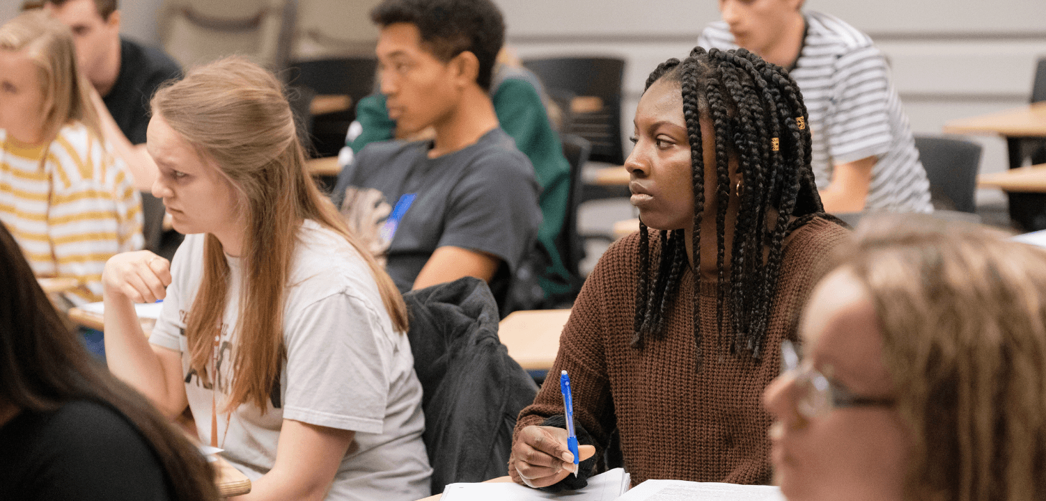 Students in classroom