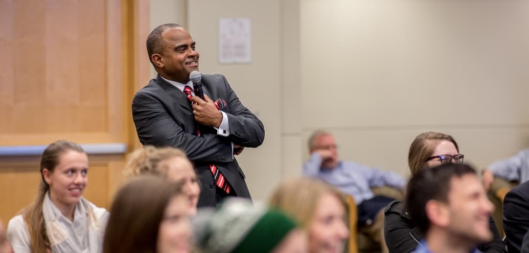 Visiting theologian vouches for visual literacy in the digital age