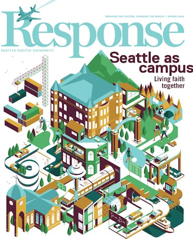 Seattle as campus - Response Magazine - Spring 2018 Cover