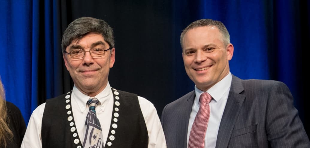 David Boxley ’74 & Joshua Van Eaton ’97