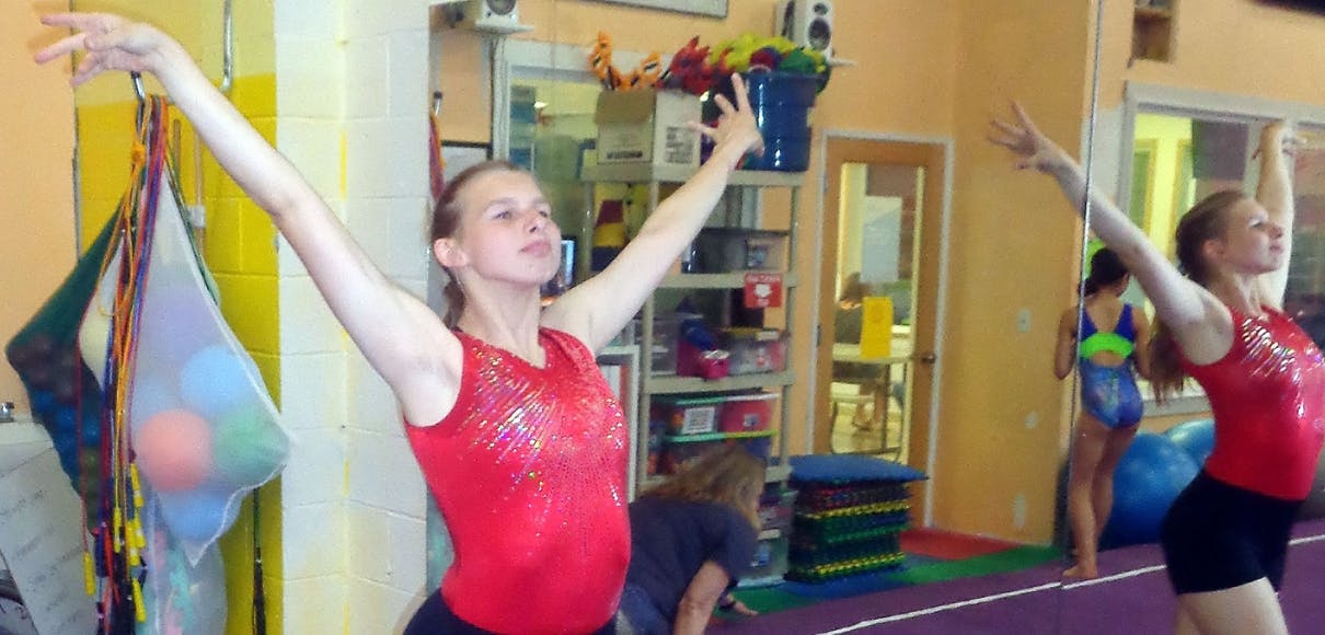 For Special Olympics gymnast Tatiana Goff, hard work and dedication paid off
