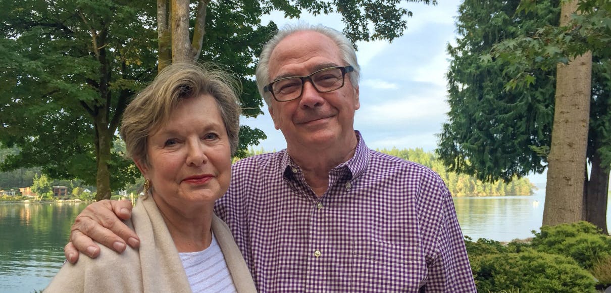 Philanthropists Gary and Barbara Ames celebrated