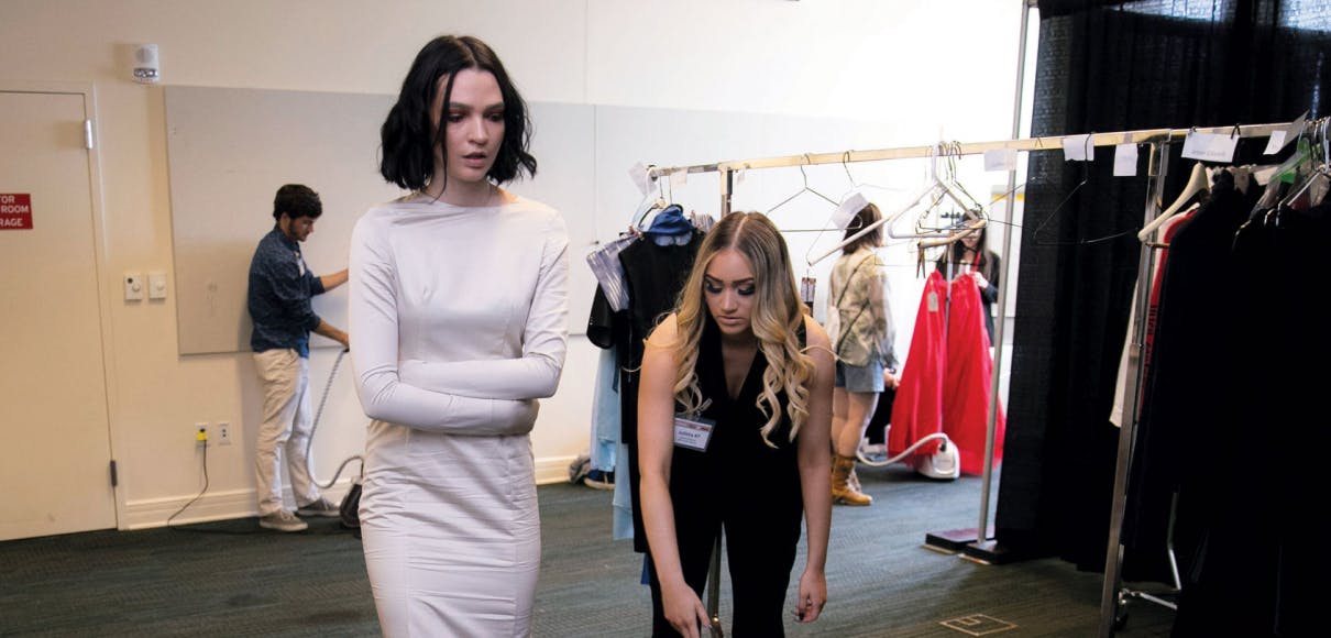 College couture: Students showcase work for MODE fashion show
