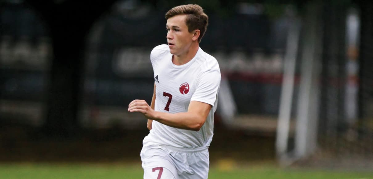 Travis Swallow makes his way down the field | photo by Andrew Towell