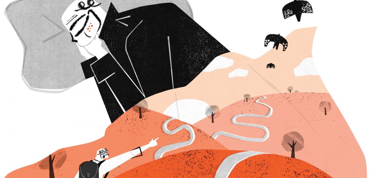 Retirement Illustration by Fernando Cobelo