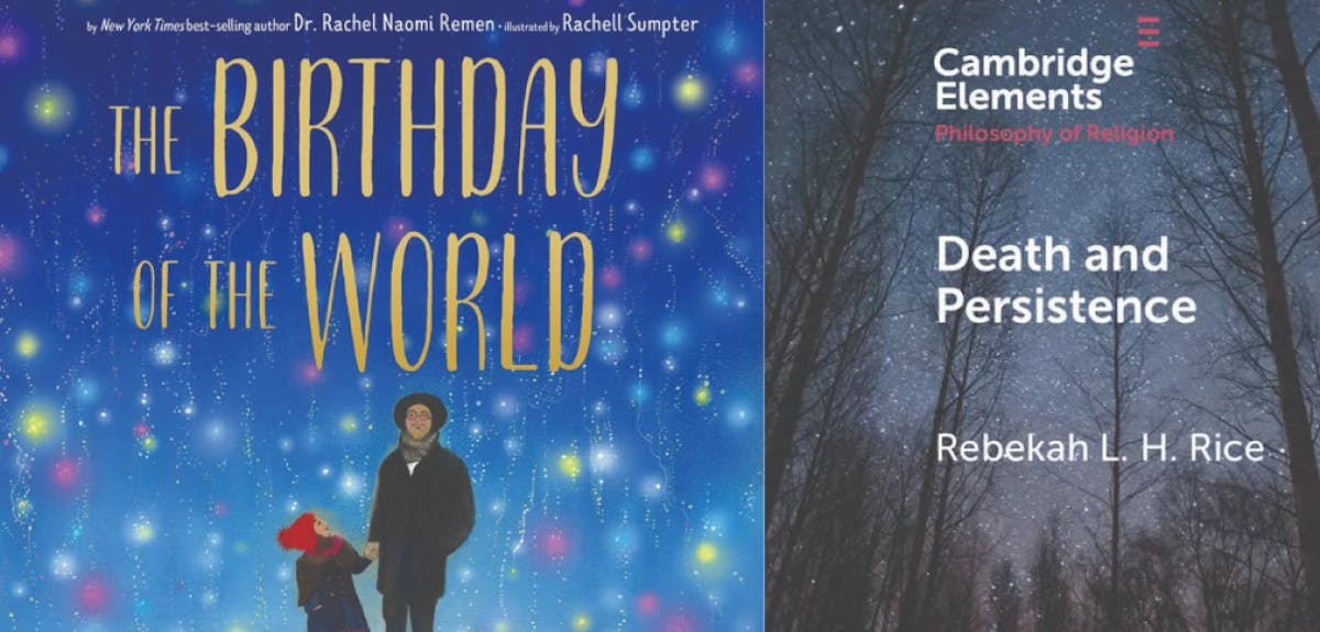 The Birthday of the World/Death and Persistence book covers